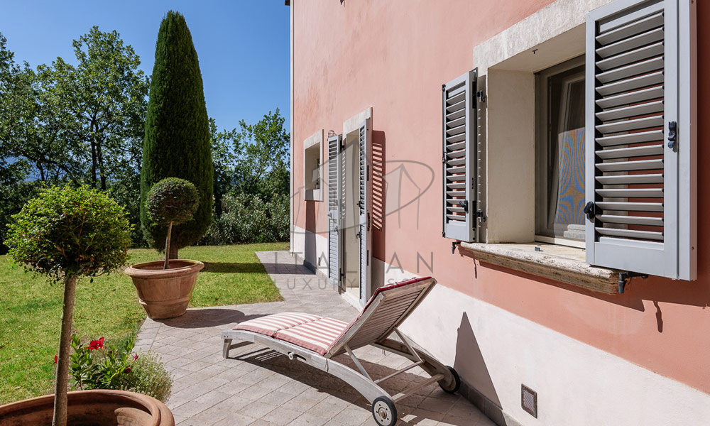 Villa Ascoli Piceno Marche Italy Panorama