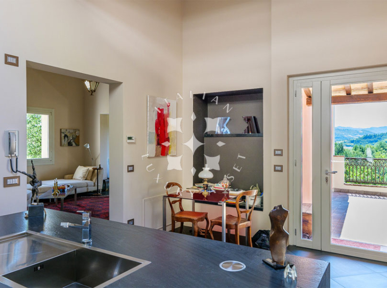 Villa Ascoli Piceno Marche Panorama Italy