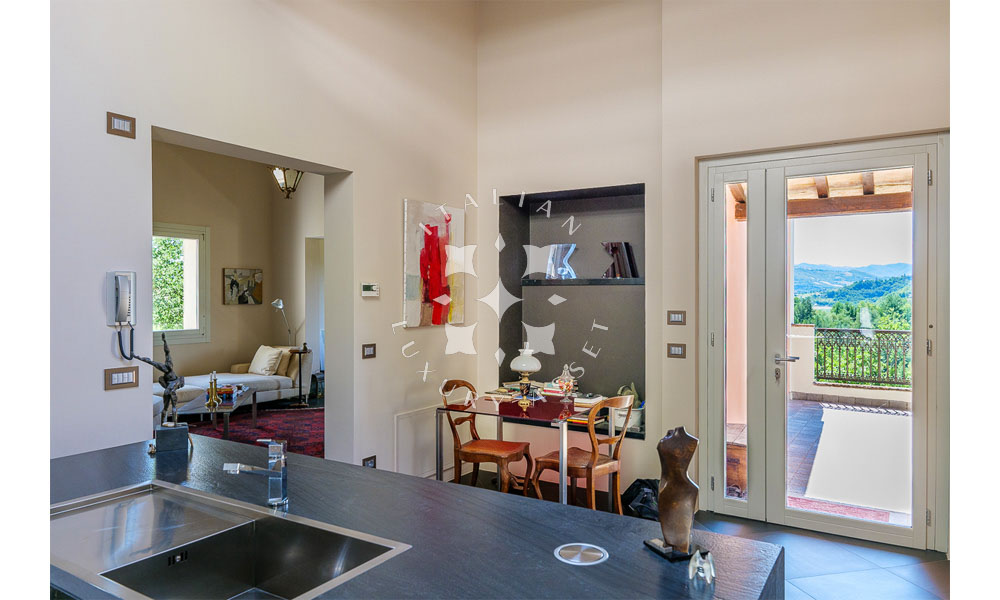 Villa Ascoli Piceno Marche Panorama Italy