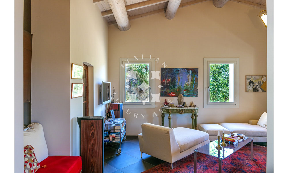 Villa Ascoli Piceno Marche Panorama Italy