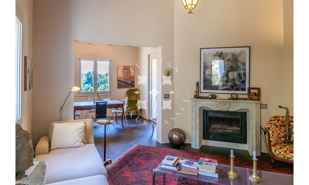 Villa Ascoli Piceno Marche Panorama Italy