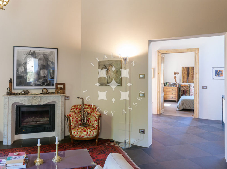 Villa Ascoli Piceno Marche Panorama Italy