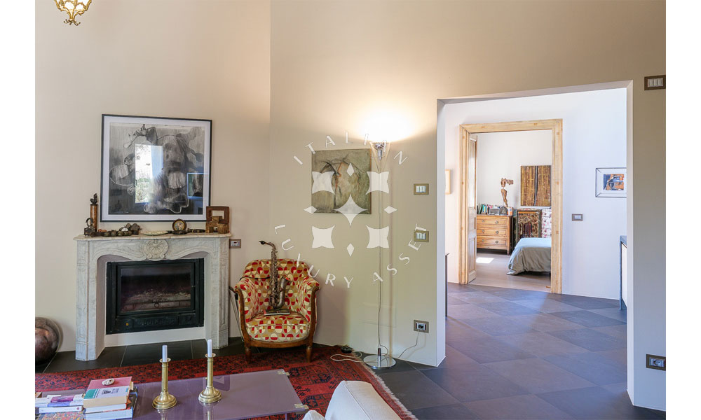 Villa Ascoli Piceno Marche Panorama Italy