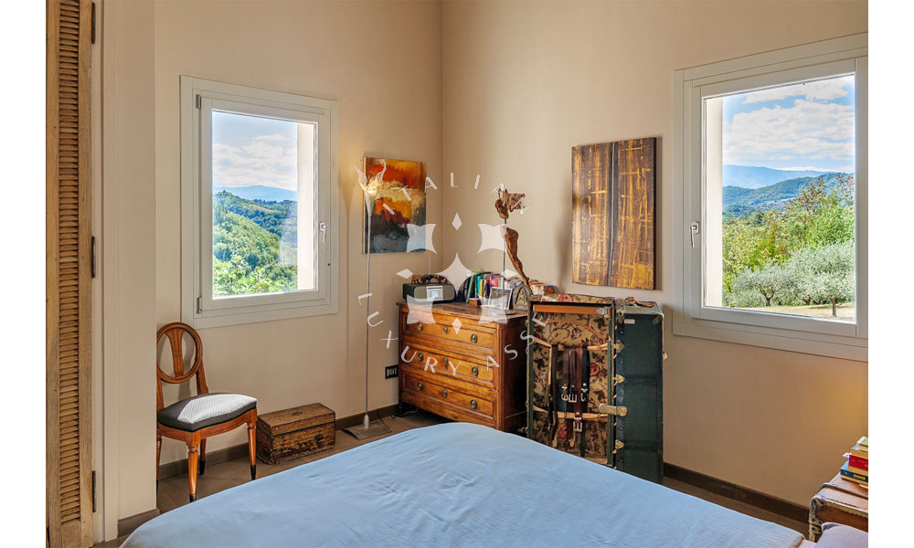 Villa Ascoli Piceno Marche Panorama Italy