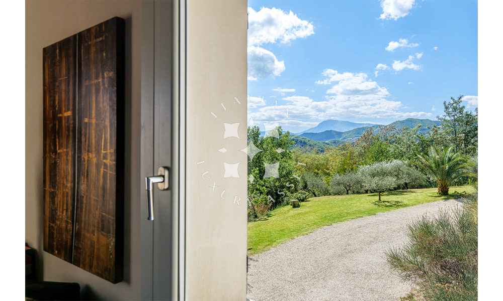 Villa Ascoli Piceno Marche Panorama Italy