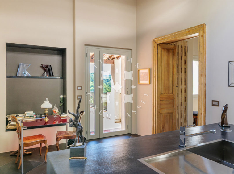 Villa Ascoli Piceno Marche Panorama Italy