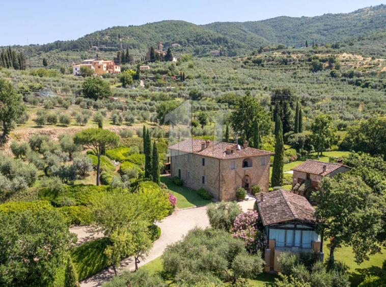 Estate Arezzo Tuscany Valdichiana Pool Cinema