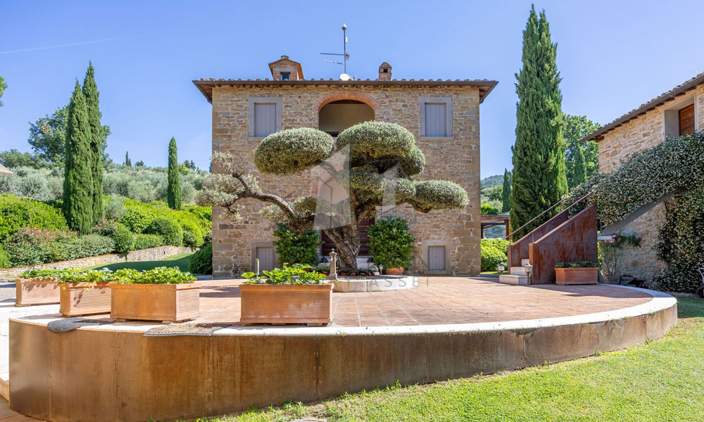Estate Arezzo Tuscany Valdichiana Pool Cinema