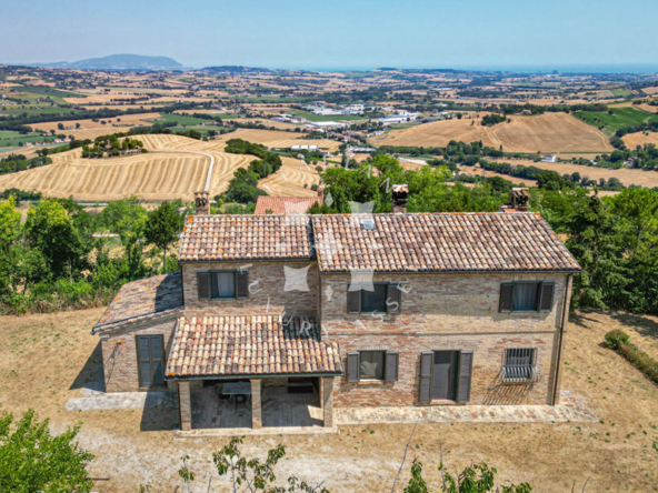 Farmhouse Montelupone Macerata Marche Panorama Italy