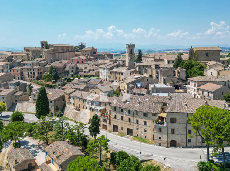 Farmhouse Montelupone Macerata Marche Panorama Italy