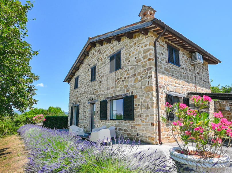 Hamlet Castelraimondo Macerata Marche Italy Panorama