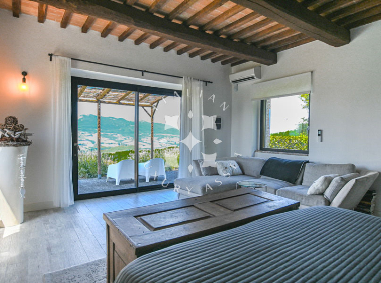 Hamlet Castelraimondo Macerata Marche Italy Pool