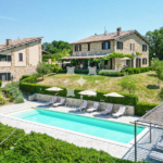 Hamlet Castelraimondo Macerata Marche Italy Pool