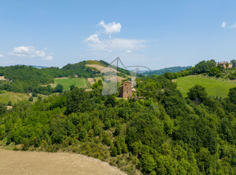 Watchtower Farmhouse Urbino Montefeltro Marche Italy