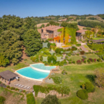 Country Estate Chiusdino Siena Tuscany Italy Pool