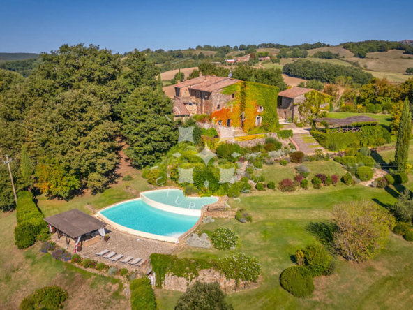 Country Estate Chiusdino Siena Tuscany Italy Pool