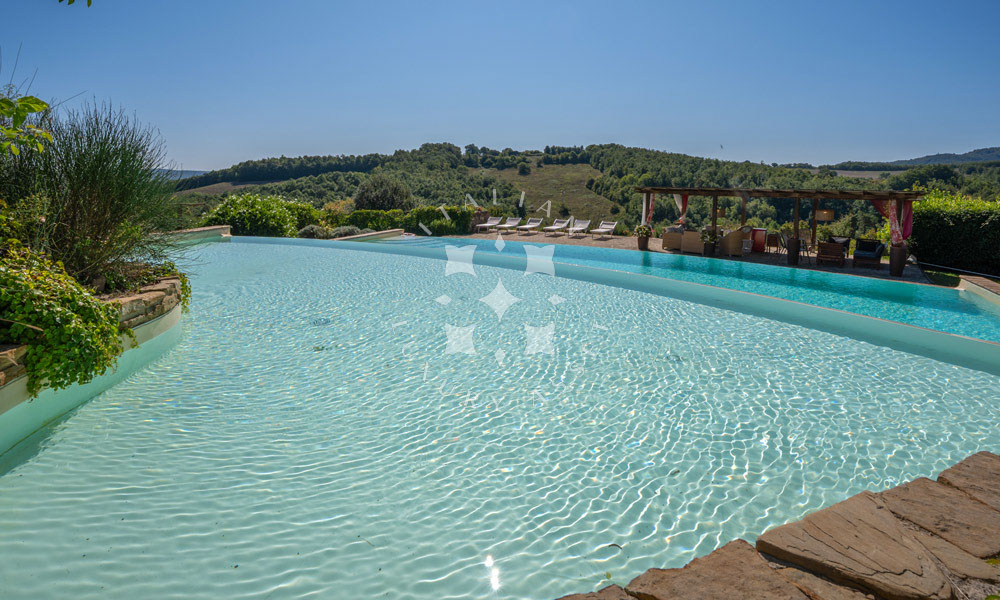 Country Estate Chiusdino Siena Tuscany Italy Pool