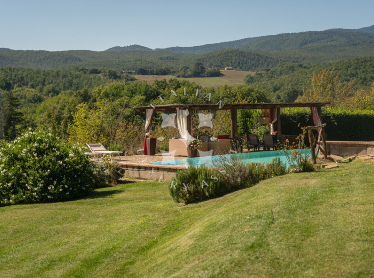 Country Estate Chiusdino Siena Tuscany Italy Pool