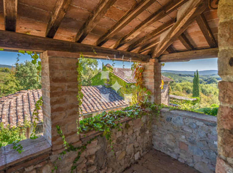 Country Estate Chiusdino Siena Tuscany Italy Pool