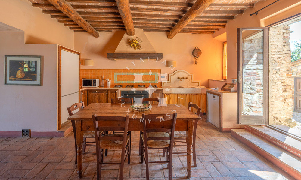 Country Estate Chiusdino Siena Tuscany Italy Pool