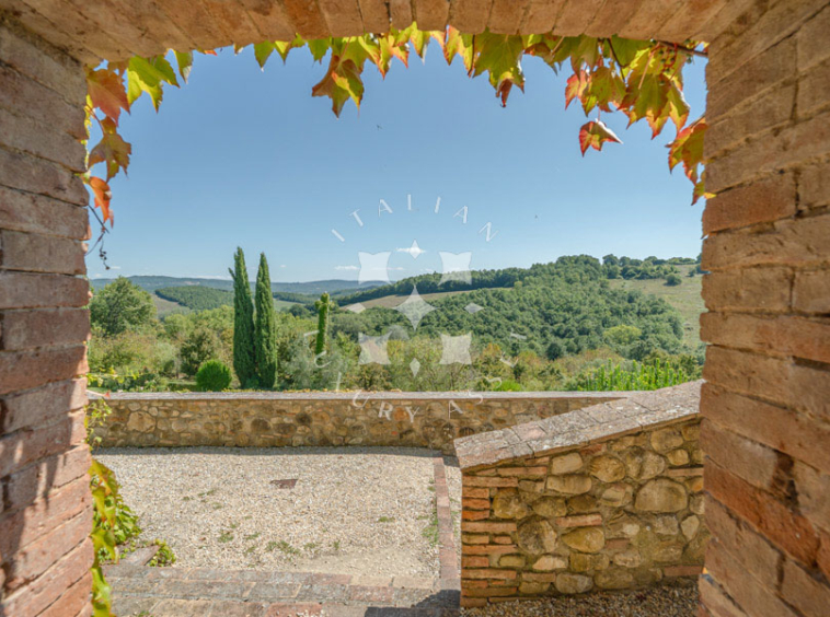Country Estate Chiusdino Siena Tuscany Italy Pool