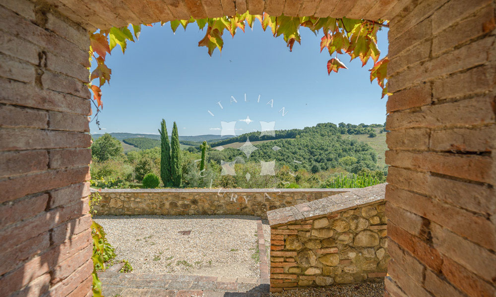 Country Estate Chiusdino Siena Tuscany Italy Pool