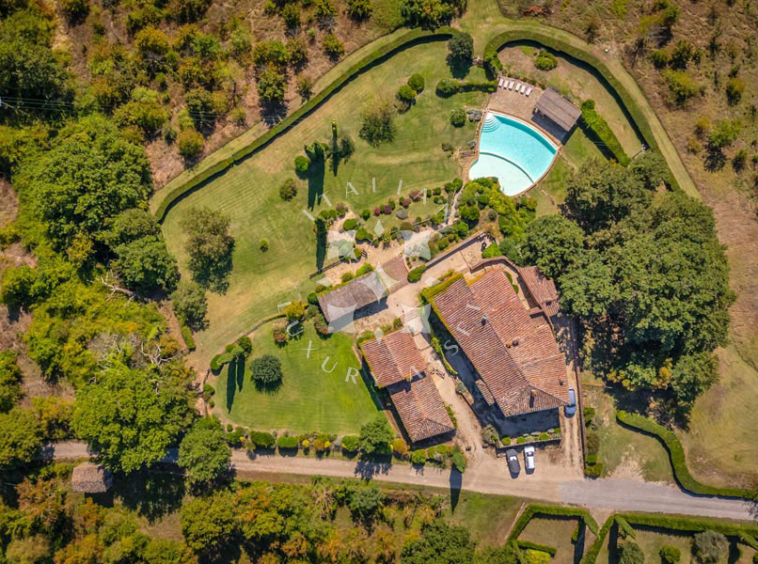 Country Estate Chiusdino Siena Tuscany Italy Pool