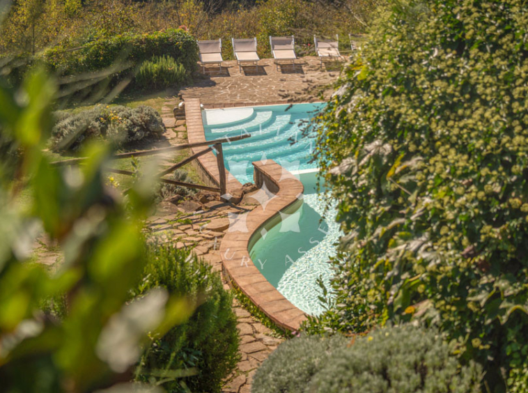 Country Estate Chiusdino Siena Tuscany Italy Pool