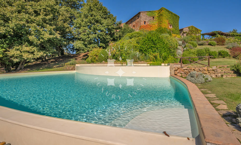 Country Estate Chiusdino Siena Tuscany Italy Pool