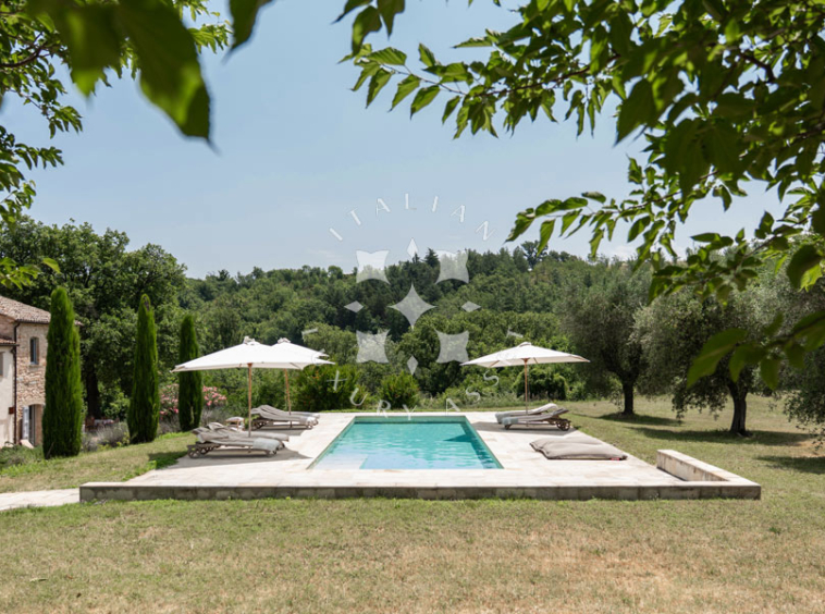 Farmhouse Arcevia Ancona Marche Pool