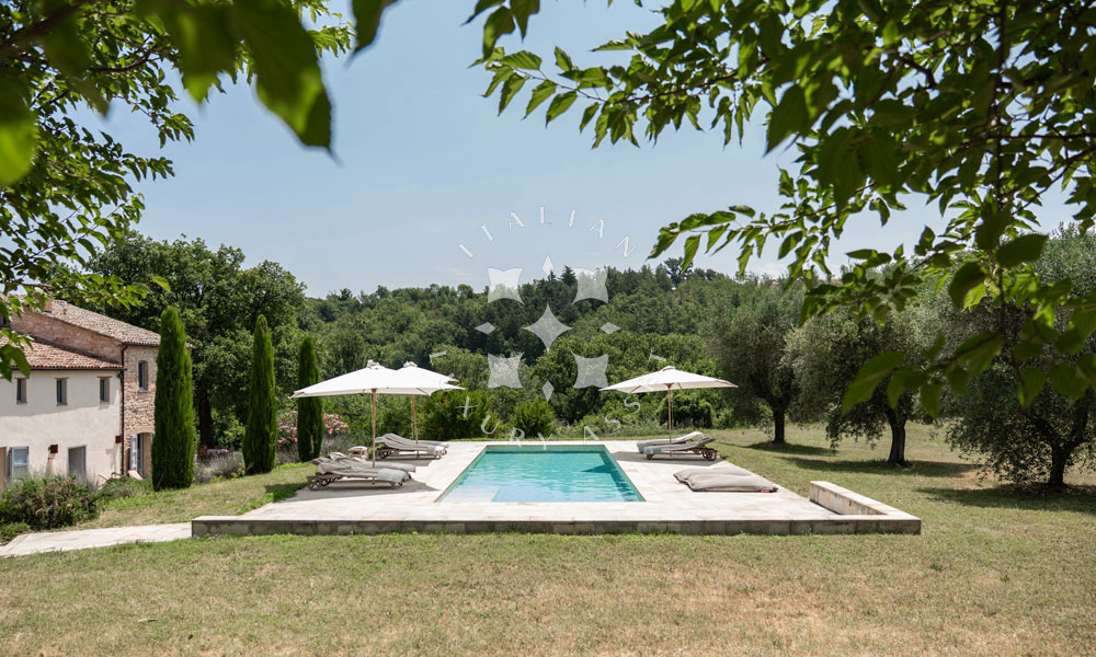 Farmhouse Arcevia Ancona Marche Pool