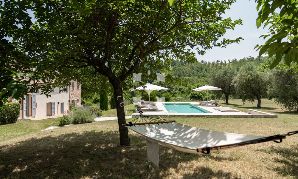 Farmhouse Arcevia Ancona Marche Pool