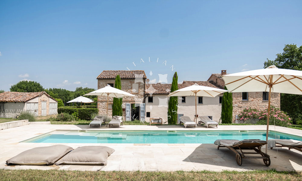 Farmhouse Arcevia Ancona Marche Pool