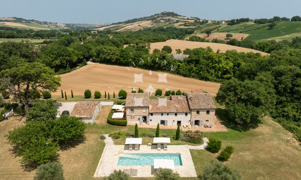 Farmhouse Arcevia Ancona Marche Pool