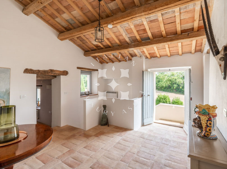 Farmhouse Arcevia Ancona Marche Pool