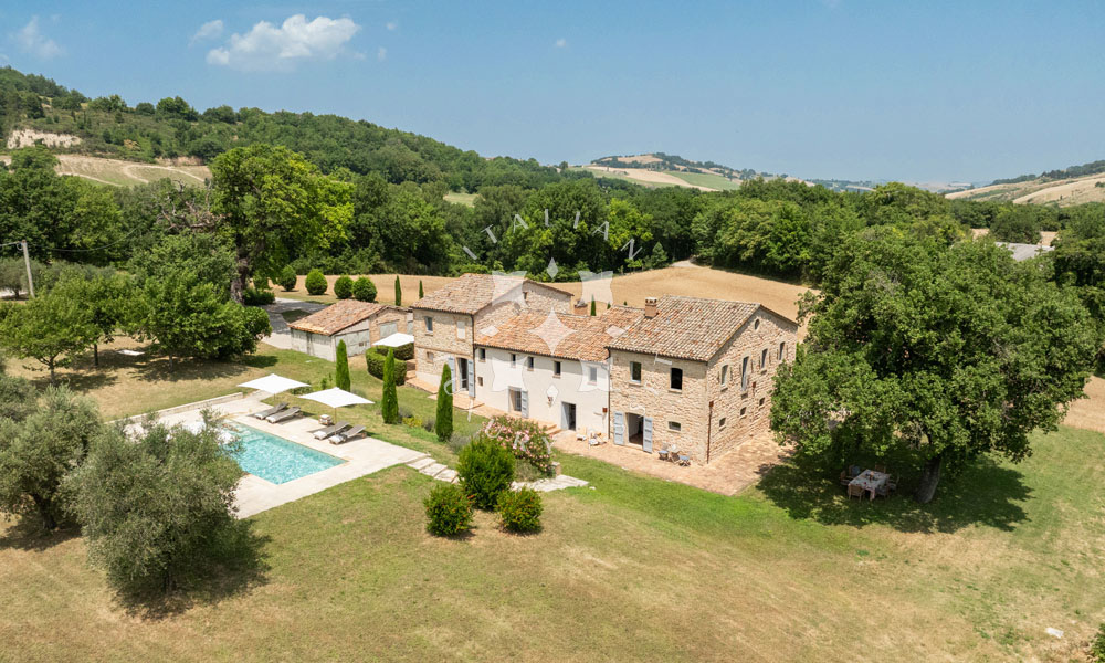 Farmhouse Arcevia Ancona Marche Pool
