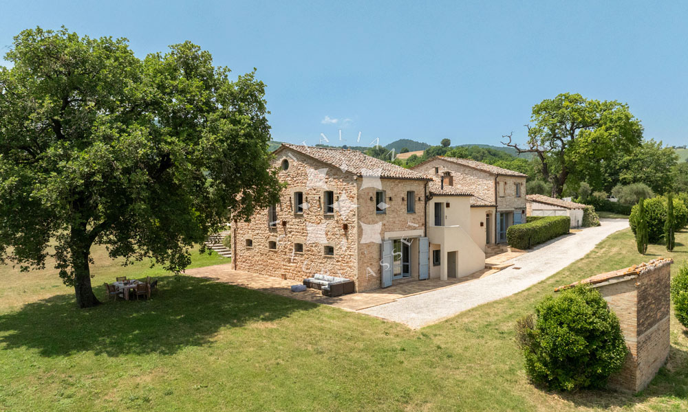 Farmhouse Arcevia Ancona Marche Pool