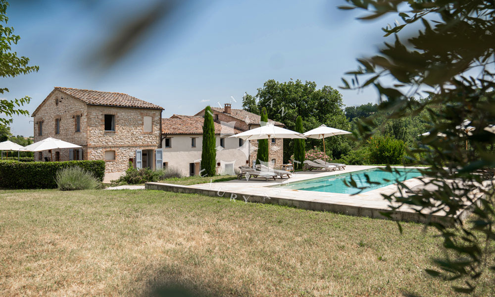 Farmhouse Arcevia Ancona Marche Pool