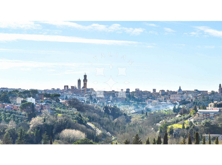 Villa Siena Tuscany Italy Panorama