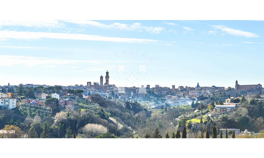 Villa Siena Tuscany Italy Panorama