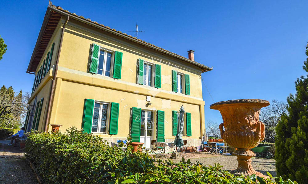 Villa Siena Tuscany Italy Panorama