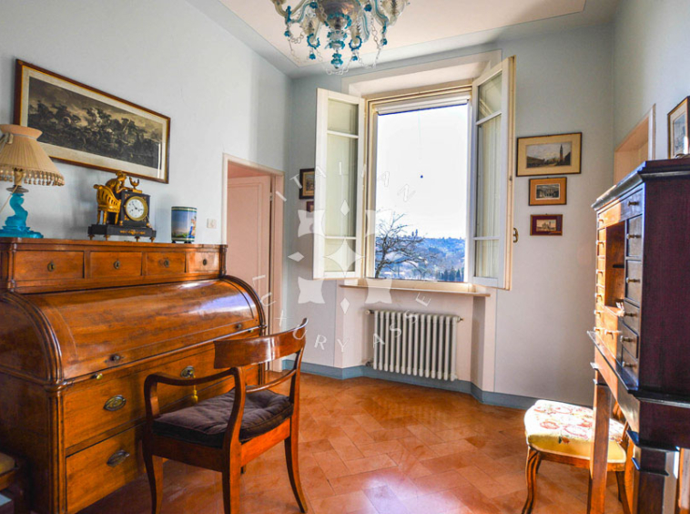 Villa Siena Tuscany Italy Panorama