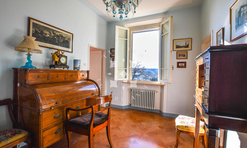 Villa Siena Tuscany Italy Panorama