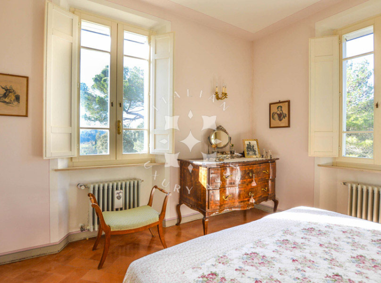 Villa Siena Tuscany Italy Panorama