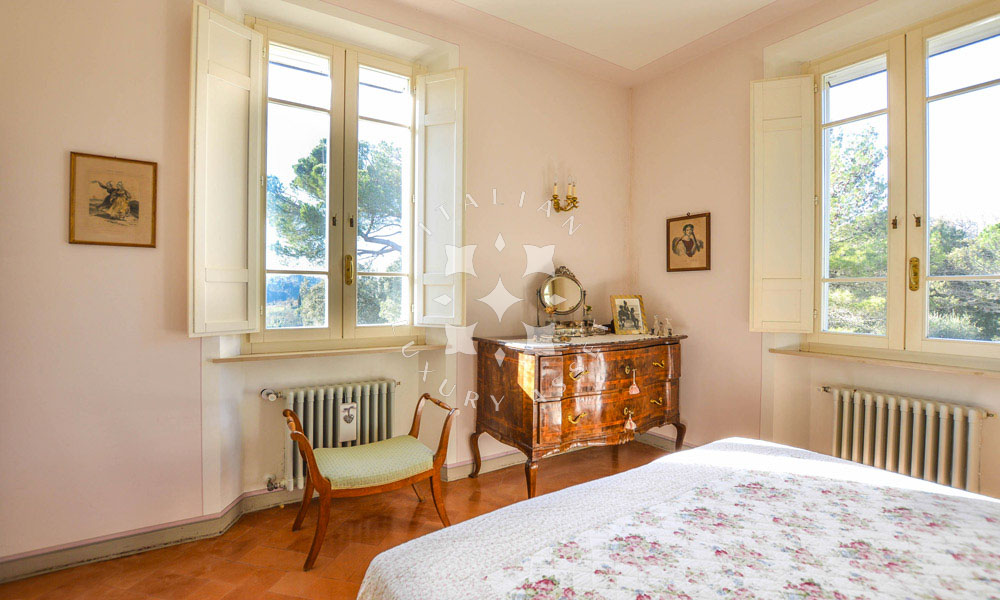 Villa Siena Tuscany Italy Panorama