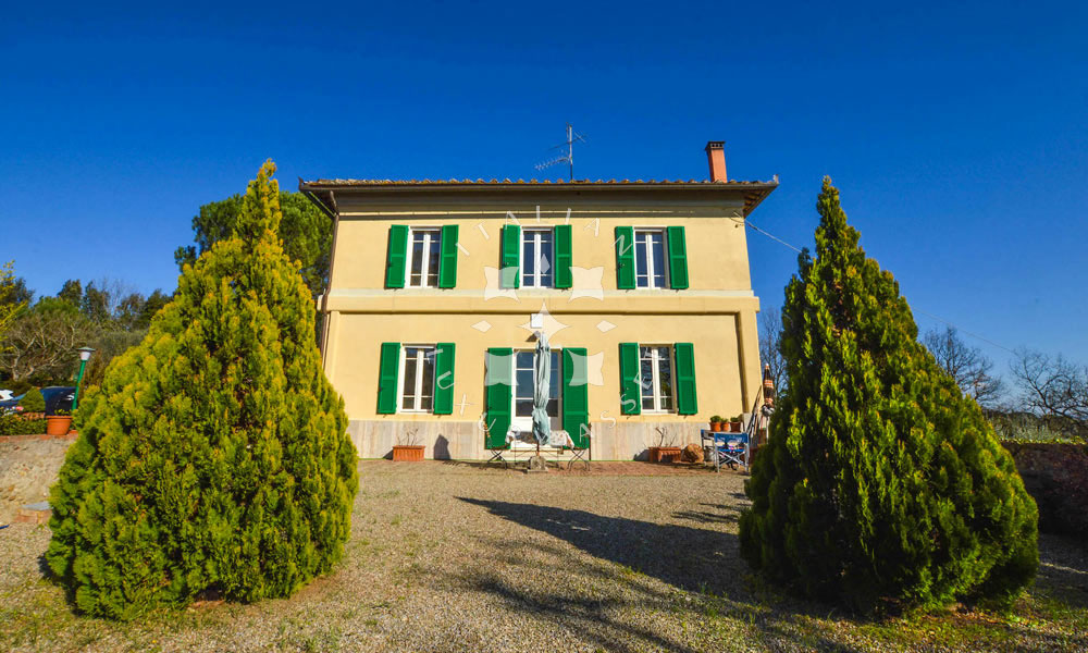 Villa Siena Tuscany Italy Panorama