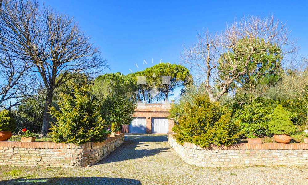 Villa Siena Tuscany Italy Panorama
