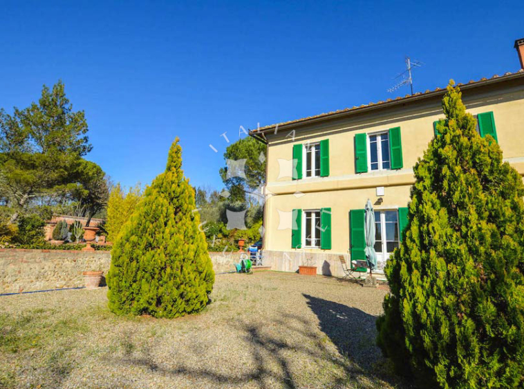 Villa Siena Tuscany Italy Panorama