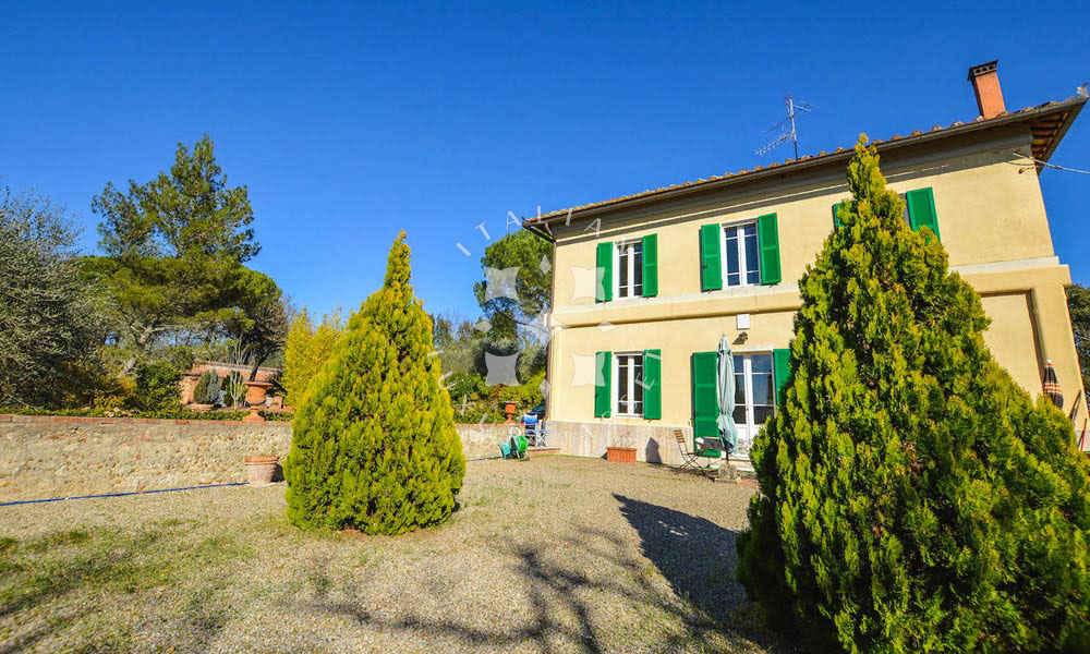 Villa Siena Tuscany Italy Panorama