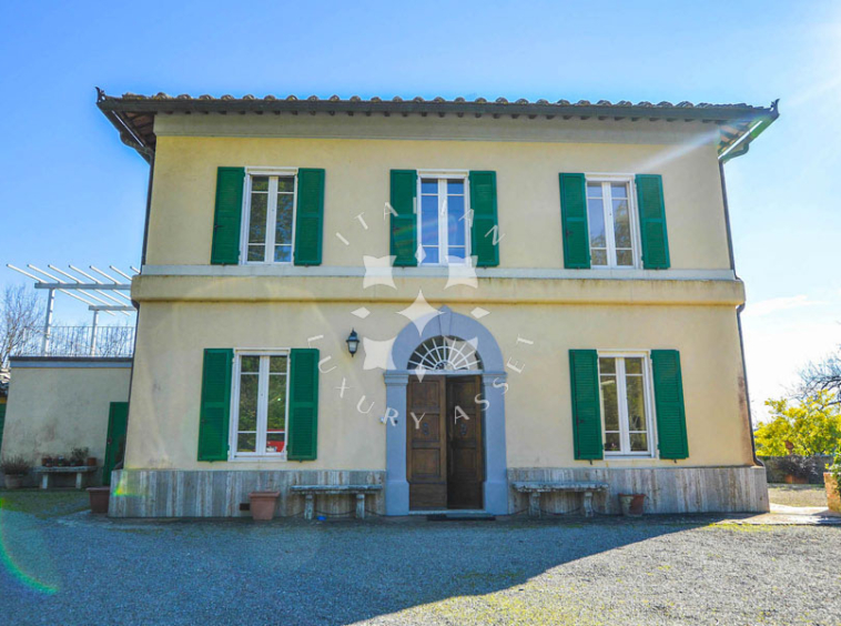 Villa Siena Tuscany Italy Panorama
